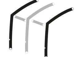 Obelink Viera/Palma 320 Easy Air hoofd airtube links/rechts