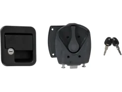 Obelink vierkant deurslot - black