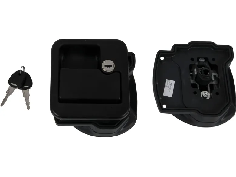 Obelink vierkant deurslot - black
