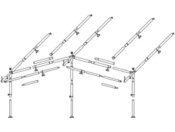 Obelink voortentframe staal 25 mm maat 11 - 20