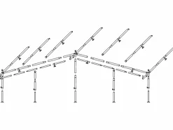Obelink voortentframe staal 25 mm maat 21 - 22