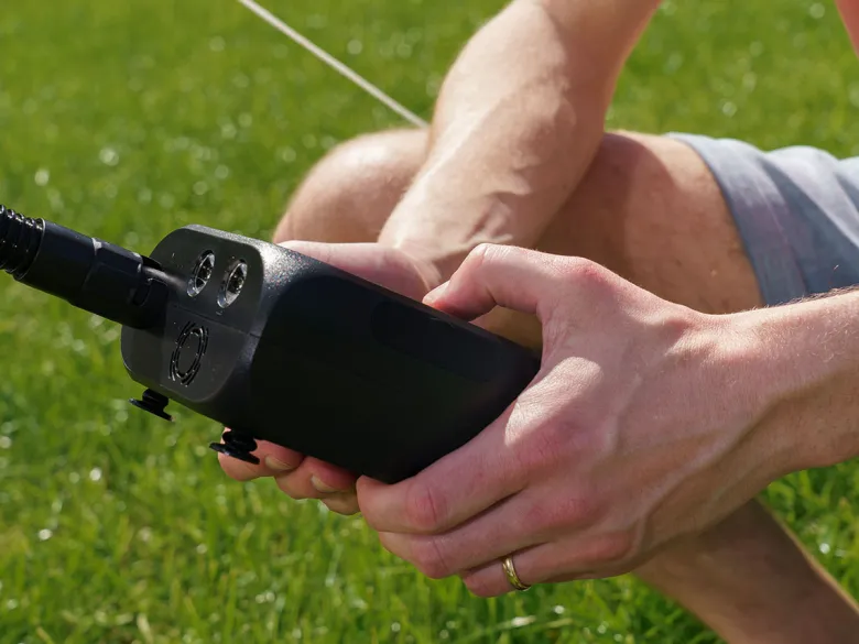 Obelink Vortex tentpomp met accu