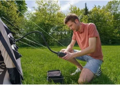 Obelink Vortex tentpomp met accu