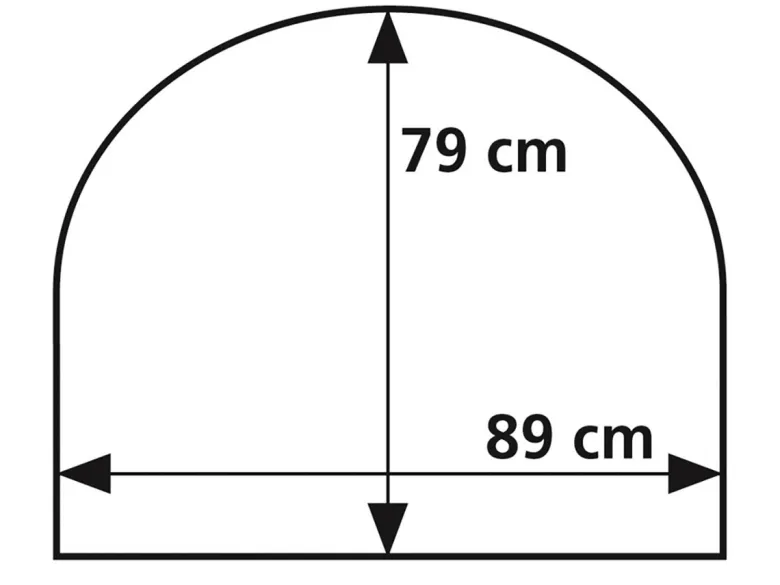 Obelink wielflap rond - 89 x 79 cm