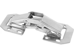 OCS Easy-On metalen kastklep scharnieren (2x stuks) - silver