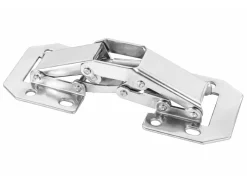 OCS Easy-On metalen kastklep scharnieren (2x stuks) - silver
