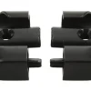 OCS kunststoffen scharnierlijst eindstukken (2x stuks) - black