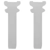 OCS kunststoffen schuifdeurgeleiders (2x stuks) - white