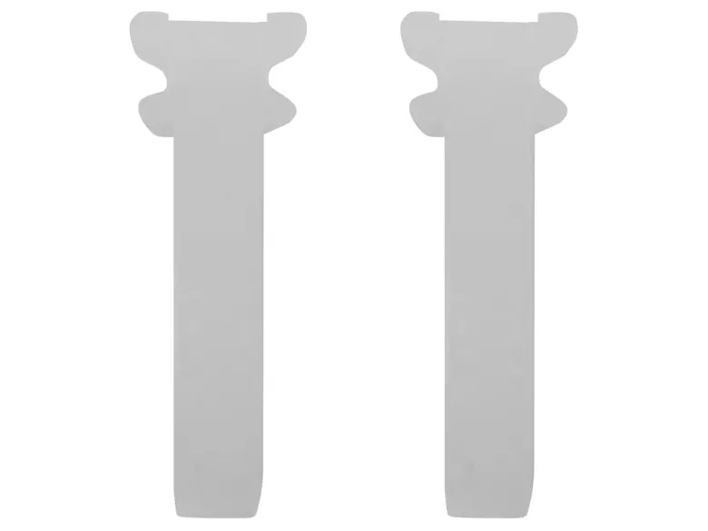 OCS kunststoffen schuifdeurgeleiders (2x stuks) - white