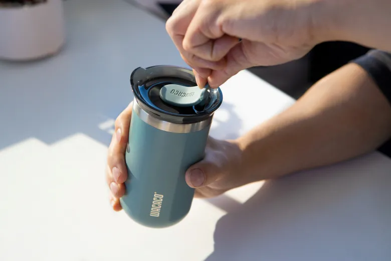 Octaroma Lungo thermosbeker - Cadet Blue