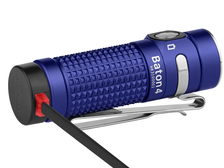 Olight Baton 4 Regal Blue Oplaadbare Zaklamp