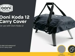 Ooni Koda 12 pizzaoven 2-in-1 draagtas en beschermhoes