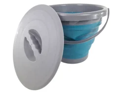 Opvouwbare emmer met deksel - 5 liter