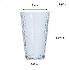 Orange85 30 cl set van 3 drinkglazen