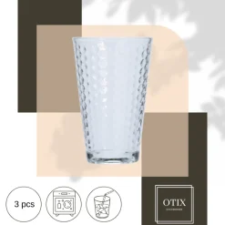 Orange85 30 cl set van 3 drinkglazen