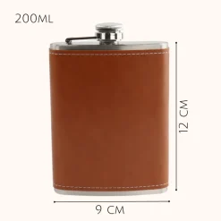 Orange85 Flacon 224 ml heupfles - Brown