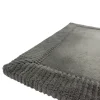 Orange85 50 x 80 cm polyester badmat - Grey
