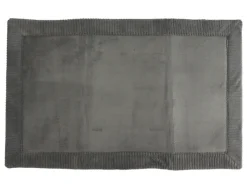 Orange85 50 x 80 cm polyester badmat - Grey