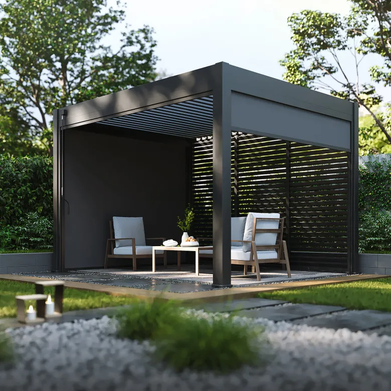 Orion Comfort 300 x 360 cm terrasoverkapping - antraciet