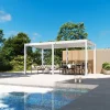 Orion Comfort 300 x 530 cm terrasoverkapping - wit