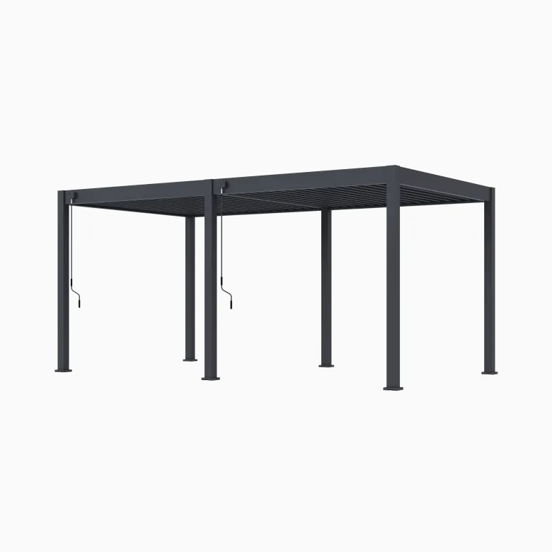 Orion Comfort 300 x 530 cm terrasoverkapping - antraciet