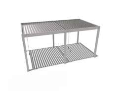 Orion Comfort 300 x 530 cm terrasoverkapping - Light Grey
