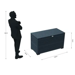 Orion Sit & Store 590 liter aluminium opbergbox