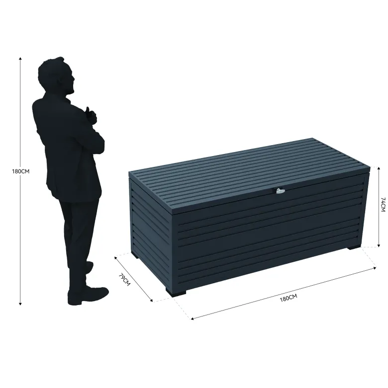 Orion Sit & Store 1015 liter aluminium opbergbox