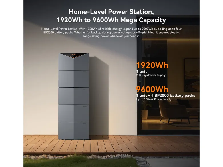 Oscal Power storage 2000 draagbare powerstation