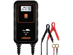 Osram 12/24 volt 8 ampère acculader