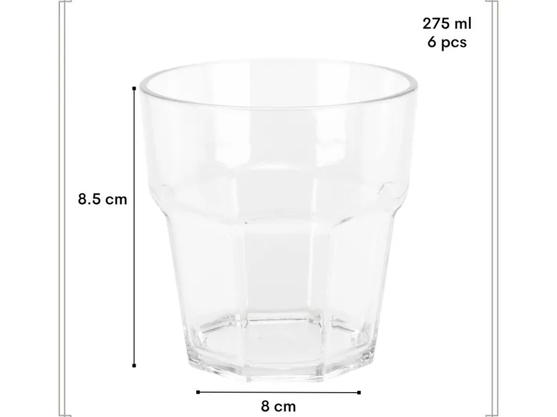 OTIX Oceani kunststof drinkglazen - set van 6