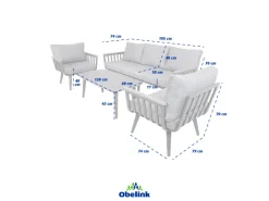 Outdoor Feelings Amalfi loungeset