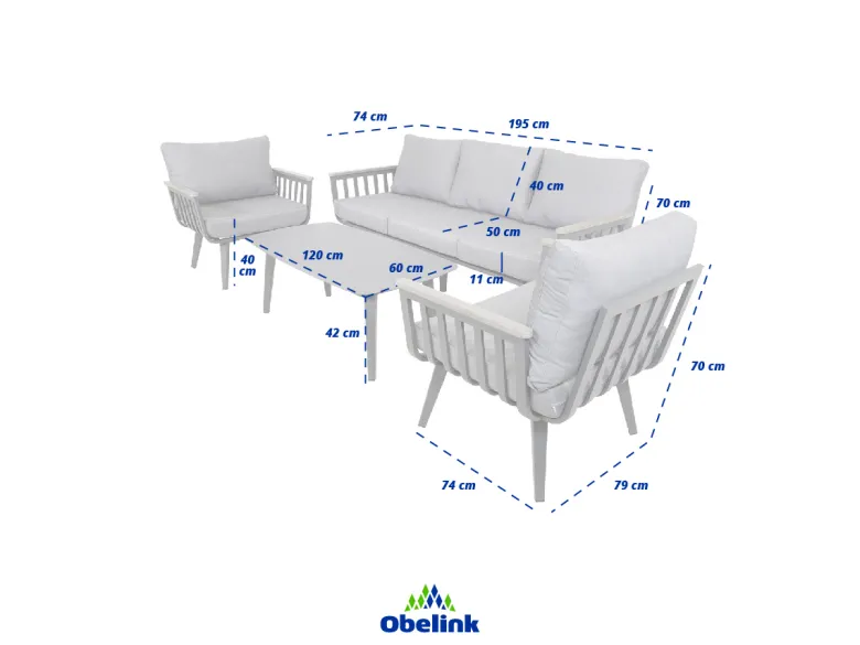 Outdoor Feelings Amalfi loungeset