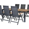 Outdoor Feelings Aruba recliner teak Palais 220 diningset