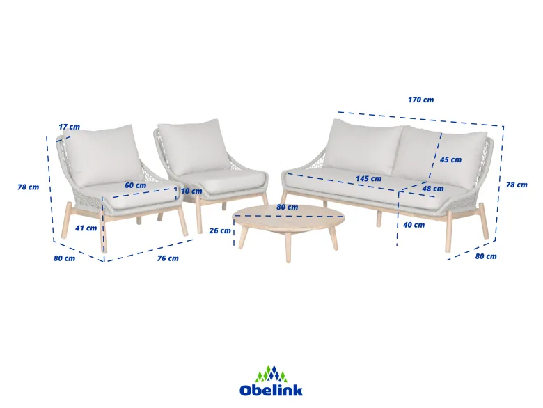 Outdoor Feelings Atlanta loungeset