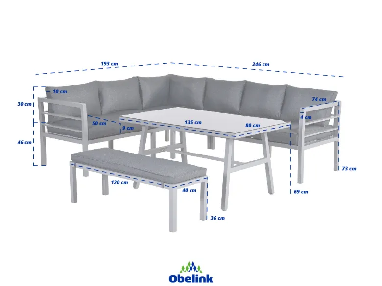 Outdoor Feelings Bahama loungeset