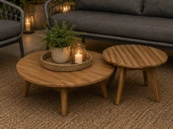 Outdoor Feelings Blues koffietafel - 60 cm