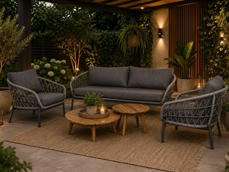 Outdoor Feelings Blues koffietafel - 60 cm