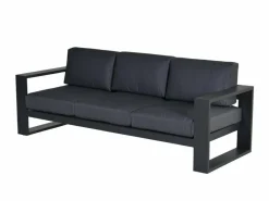 Outdoor Feelings Cuba 3-zits loungebank - Antraciet