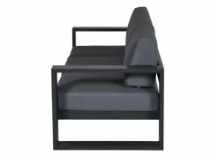 Outdoor Feelings Cuba 3-zits loungebank - Antraciet