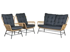 Outdoor Feelings Dalmas bamboo loungeset