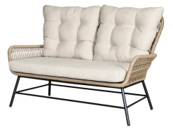 Outdoor Feelings Dalmas stoel-bank loungeset - Sahara dust rope