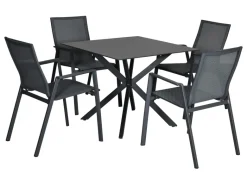 Outdoor Feelings Daurada diningstoel - Antraciet