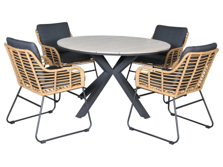 Outdoor Feelings David Edson 122 light teak diningset