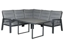 Outdoor Feelings Idaho corner loungebank - Antraciet
