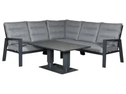 Outdoor Feelings Idaho corner loungebank - Antraciet