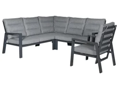 Outdoor Feelings Idaho corner loungebank - Antraciet