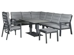 Outdoor Feelings Idaho corner loungebank - Antraciet