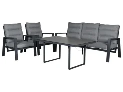 Outdoor Feelings Idaho 140 x 85 cm loungetafel - Antraciet