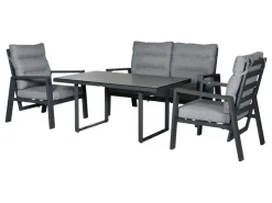 Outdoor Feelings Idaho 140 x 85 cm loungetafel - Antraciet